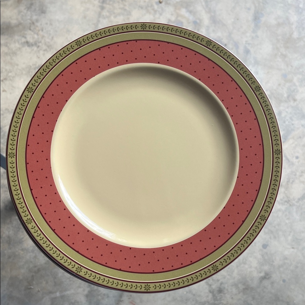 Set a four Waverly garden room, dinner plates floral manor